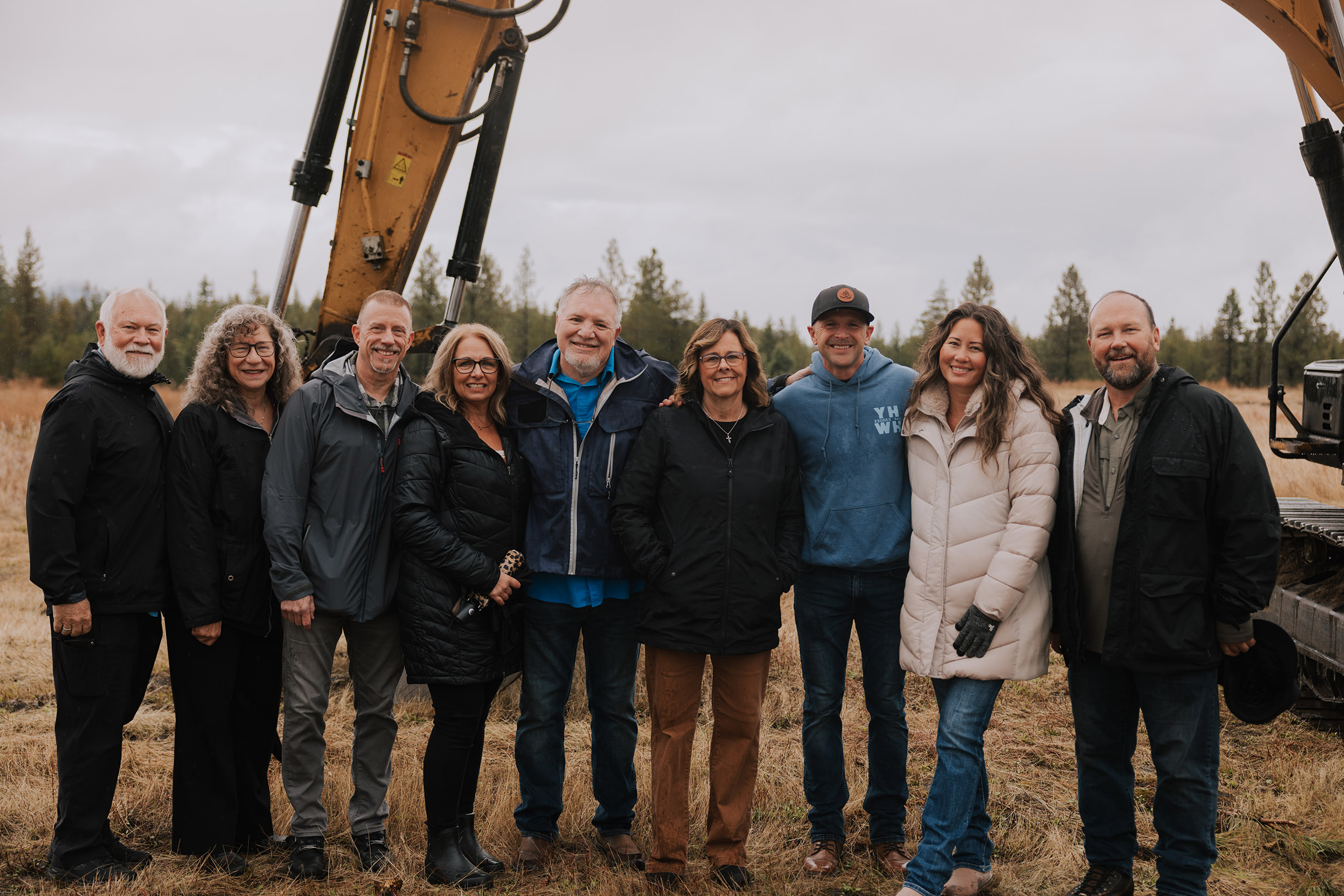 Groundbreaking ceremony celebration