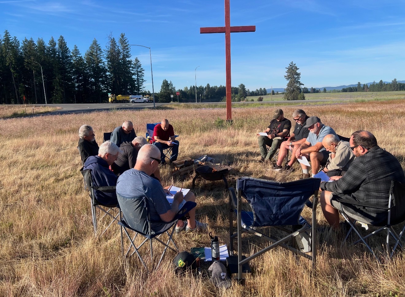 Men's morning prayer circle